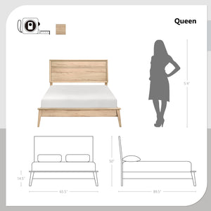 Hackberry Panel Bed, Queen