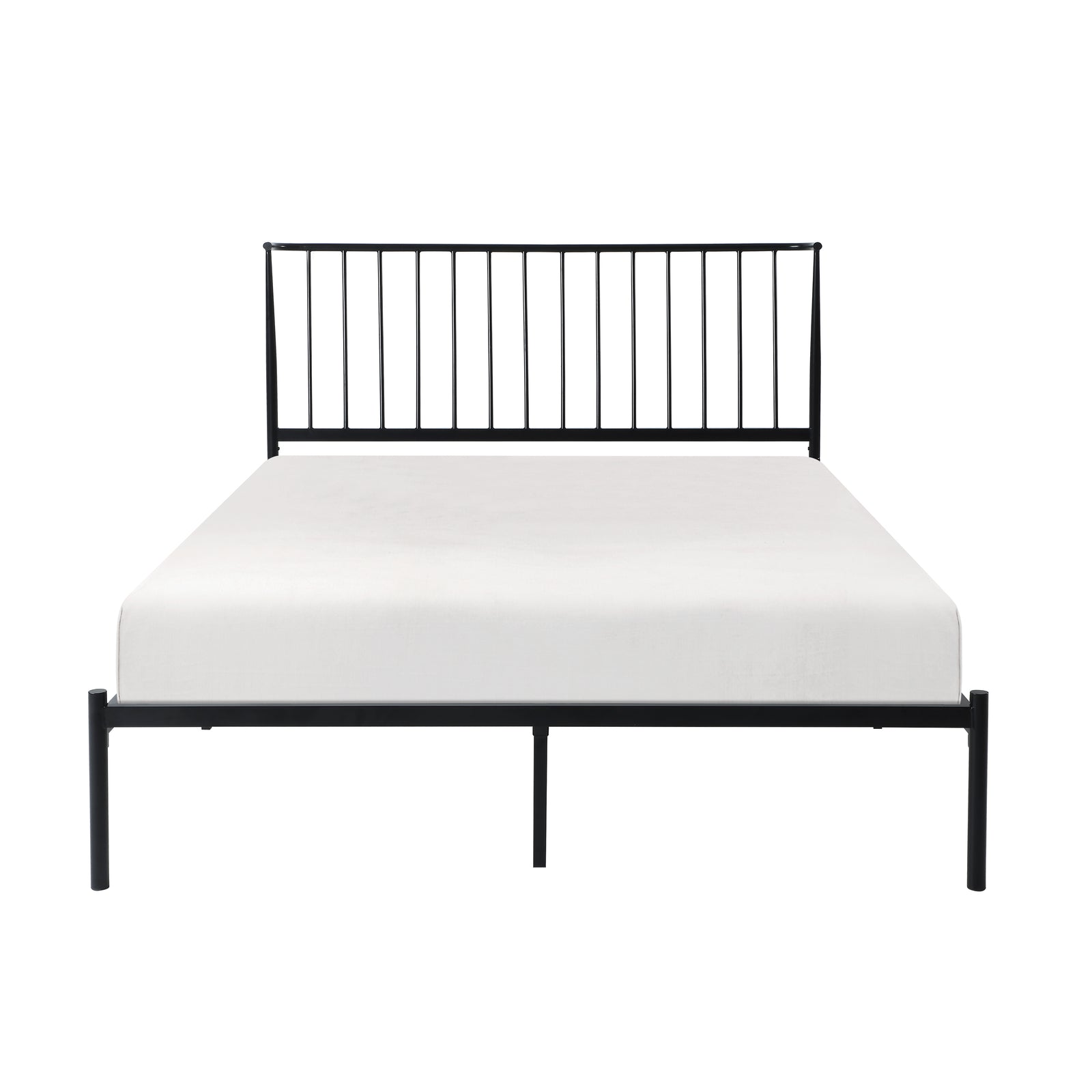 Trento Metal Platform Bed, Queen