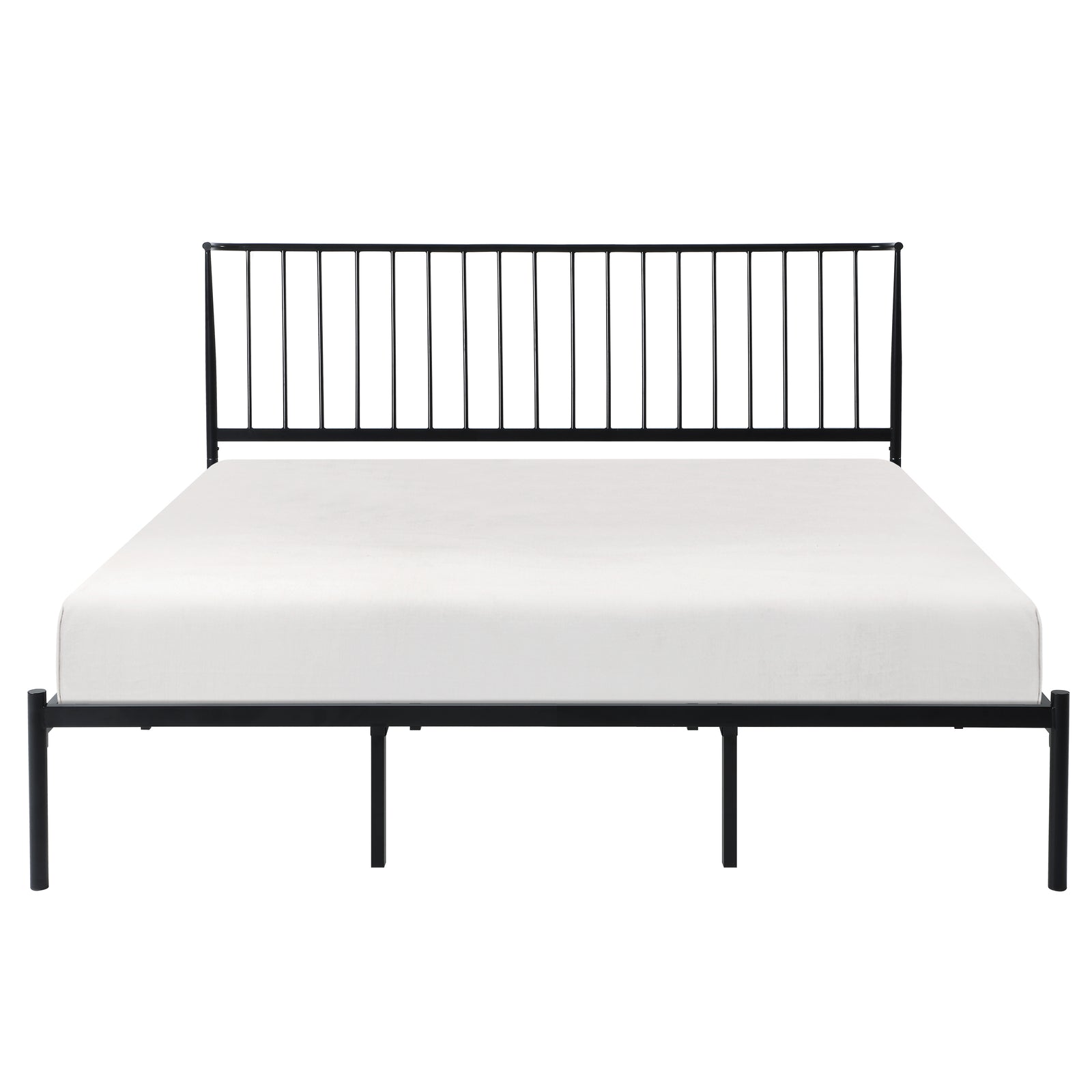 Trento Metal Platform Bed, King