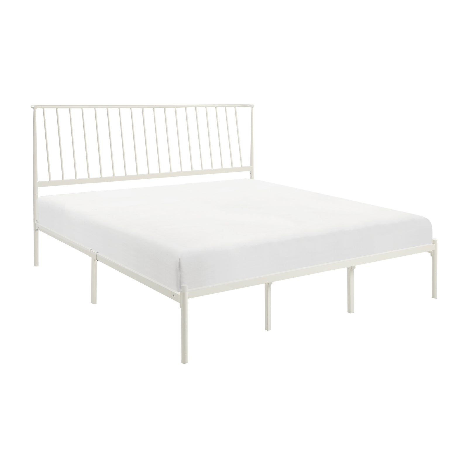 Trento Metal Platform Bed, King