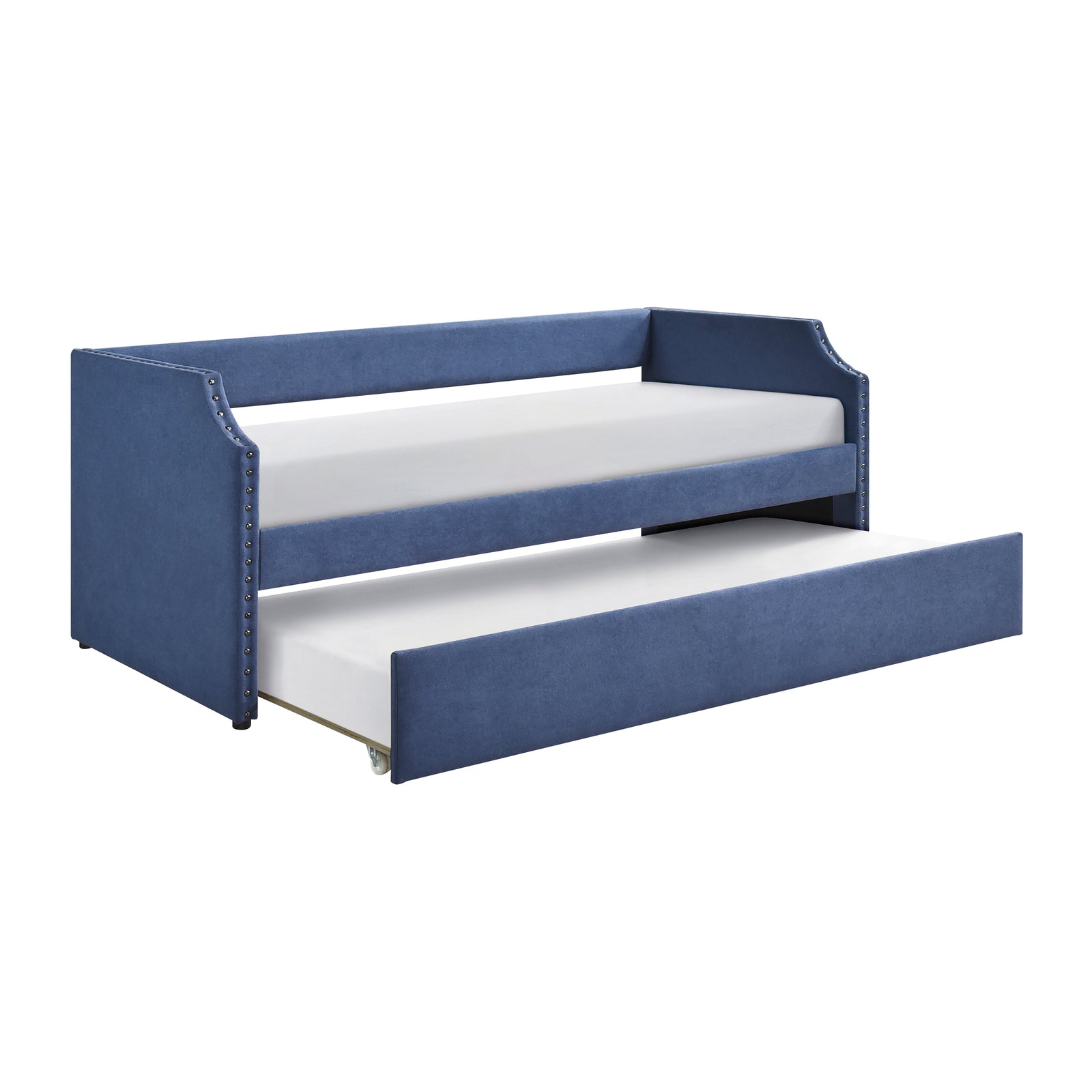 Leith Textured Fabric Daybed with Trundle