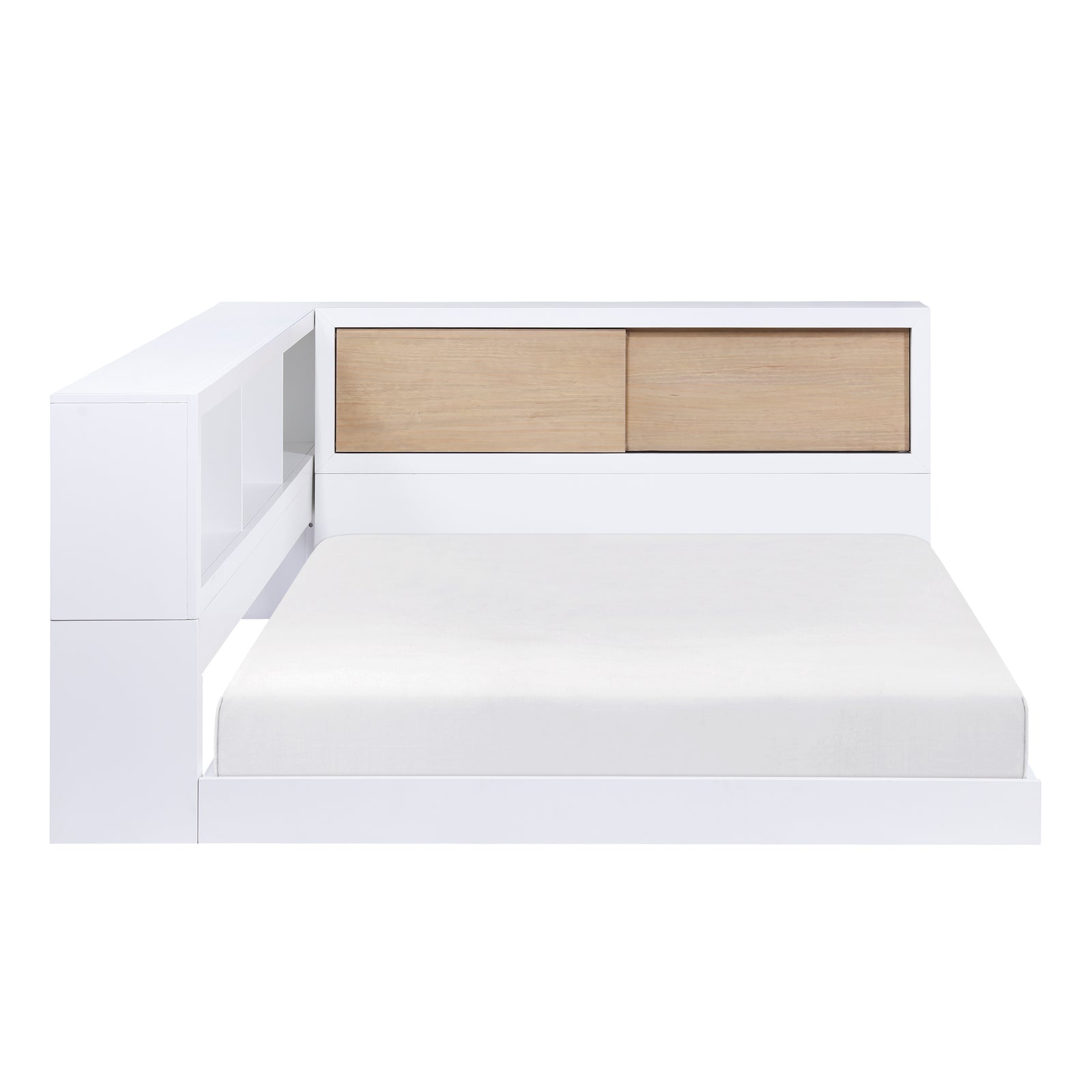 Lacey Bookcase Corner Bed, Full