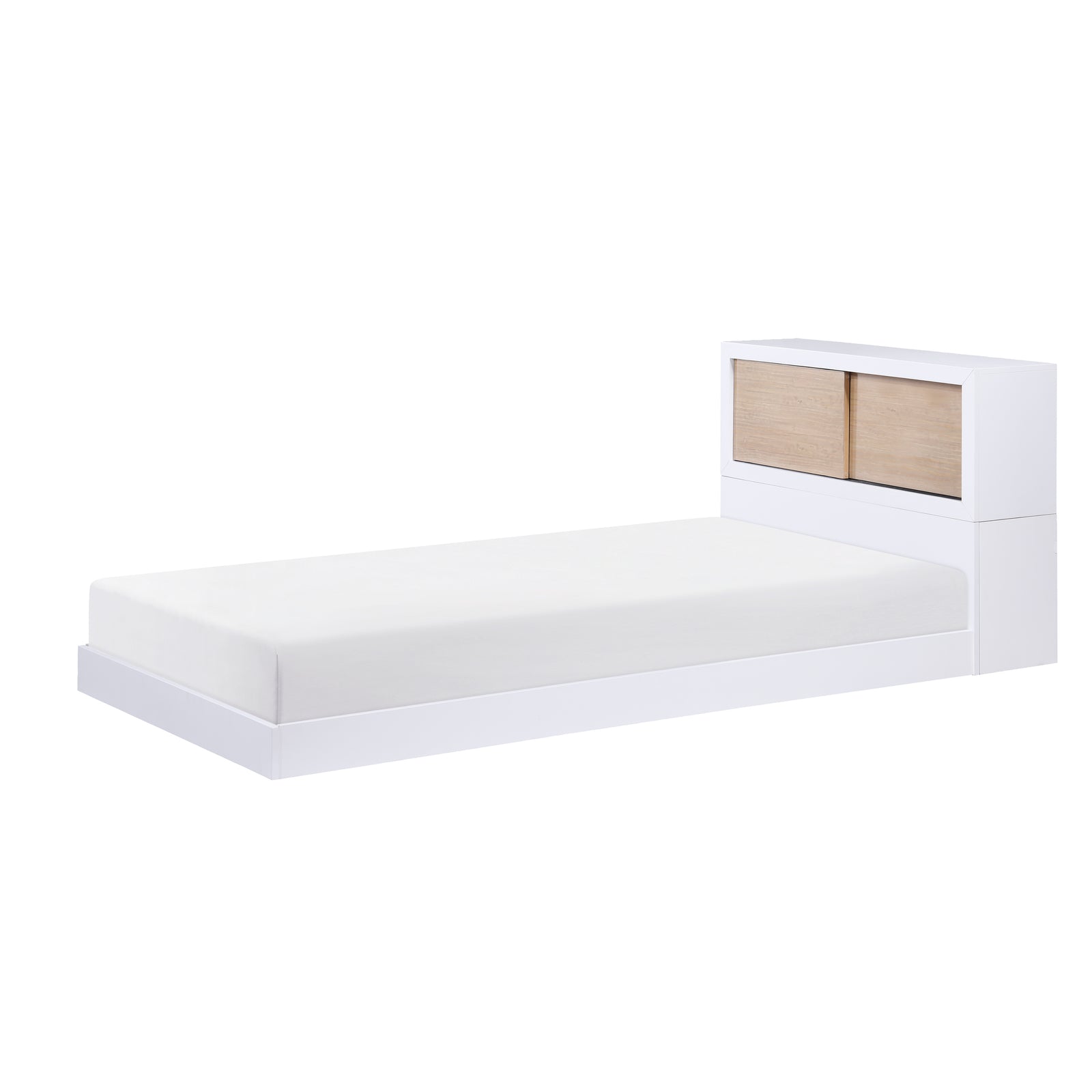 Lacey Bookcase Platform Bed, Twin