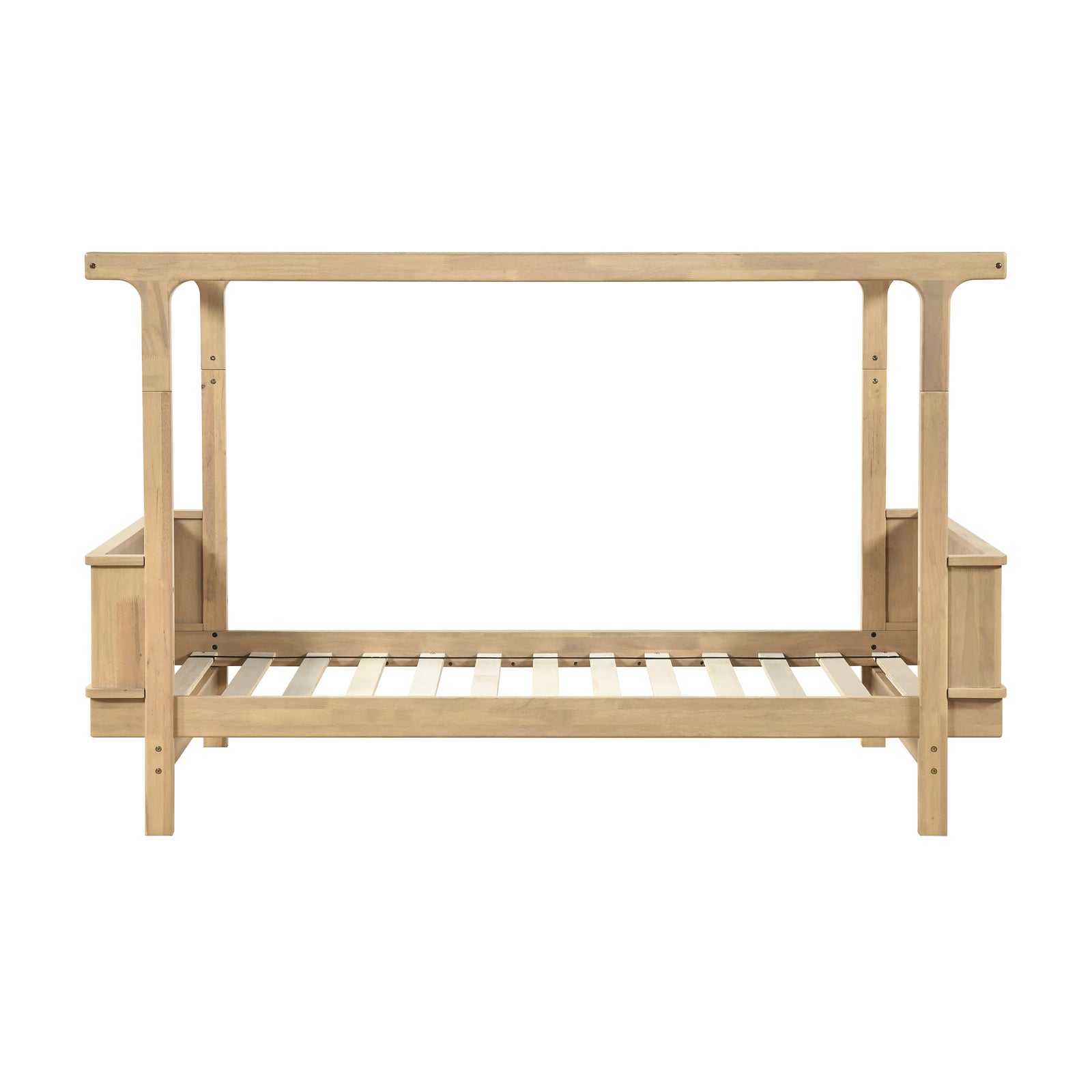Fina Twin Canopy Platform Bed