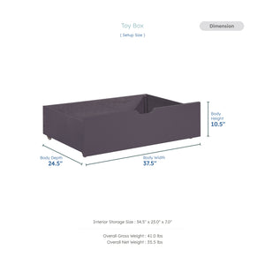 Valtieri Toy Boxes (2-pieces)