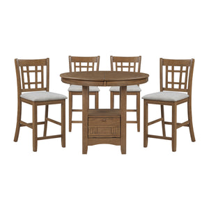Diya 5-Piece Counter Height Dining Set