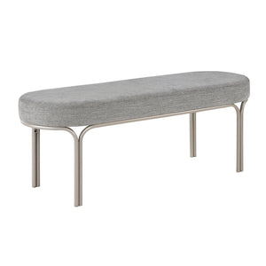 Wexford Chenille Fabric Bench