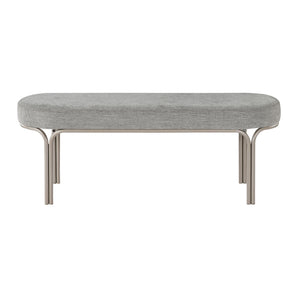 Wexford Chenille Fabric Bench