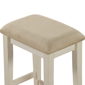Verve Textured Fabric 4-Piece Pack Counter Height Set