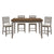 Laurier 5-Piece Counter Height Dining Set