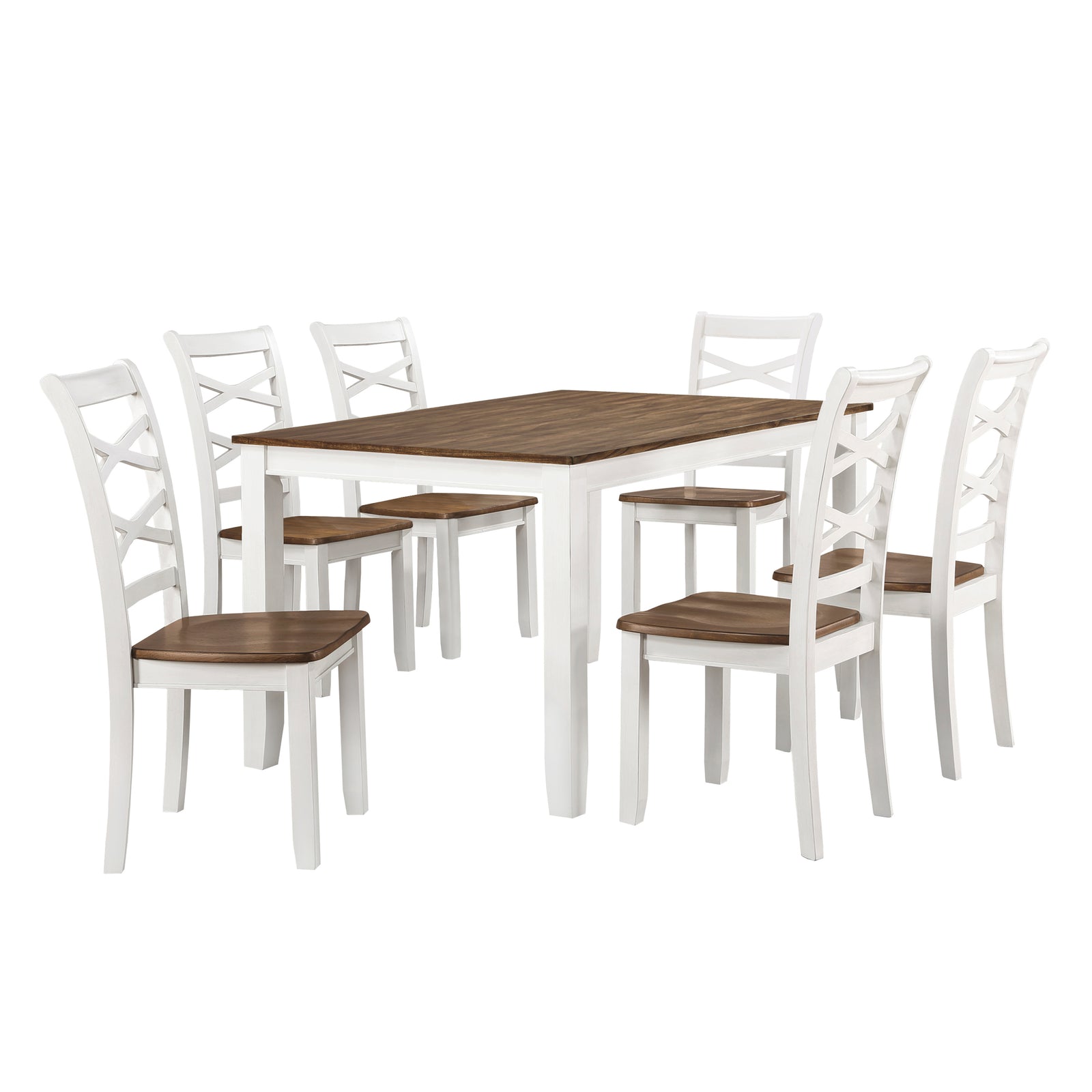 Gollum Wood 7-Piece Dining Set