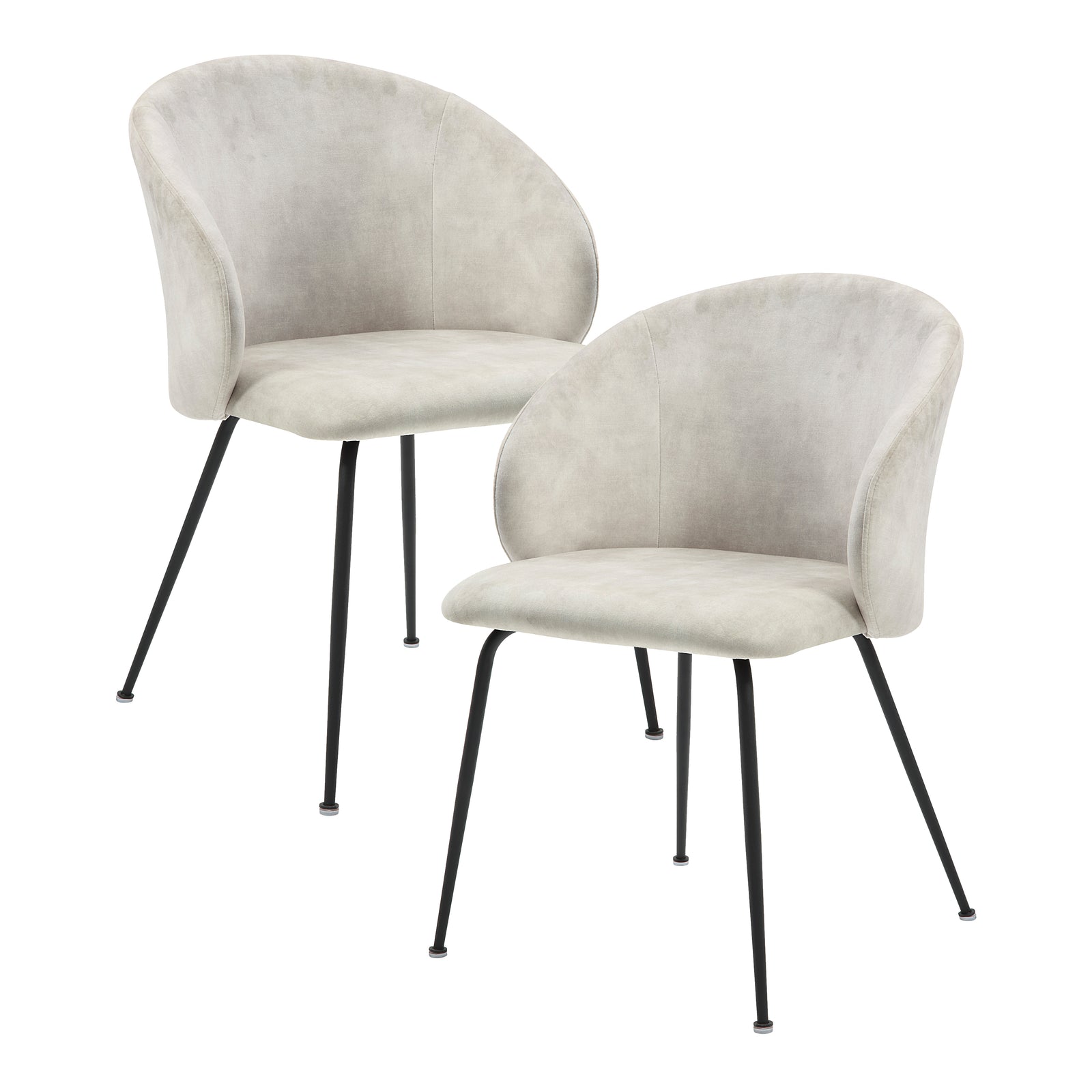Dalston Velvet Dining Chair (Set of 2)