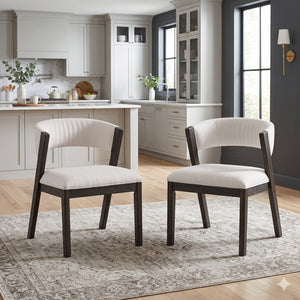 Urbanova Textured Fabric Dining Chair