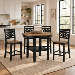 Valencia 5-Piece Pack Counter Height Dining Set