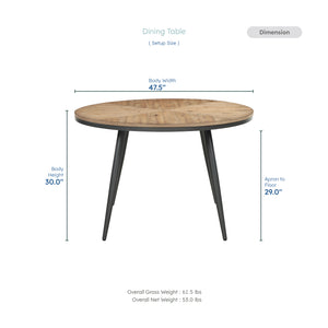 Monaco 5-Piece Dining Set