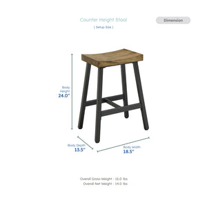 Blyn 5-Piece Pack Counter Height Dining Set