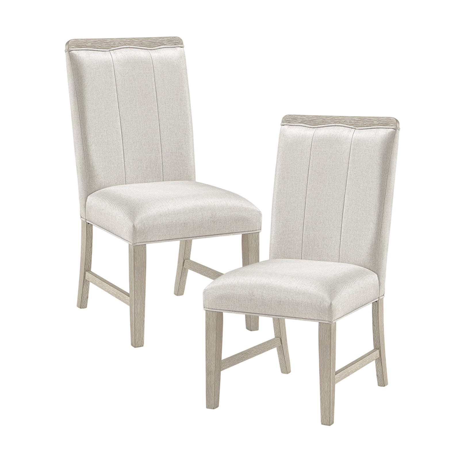 Brevani Textured Fabric Dining Chair
