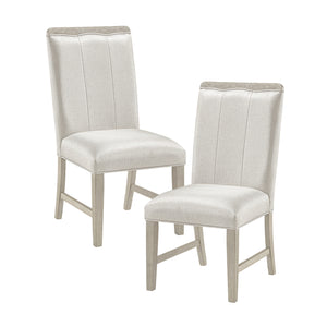 Brevani Textured Fabric Dining Chair