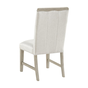 Brevani Textured Fabric Dining Chair