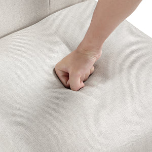 Brevani Textured Fabric Dining Chair
