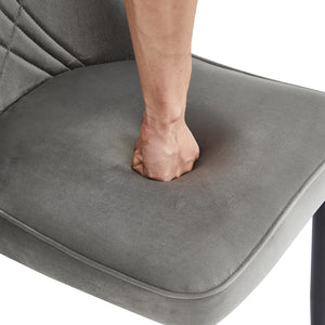Dala Velvet 4-Piece Dining Chair
