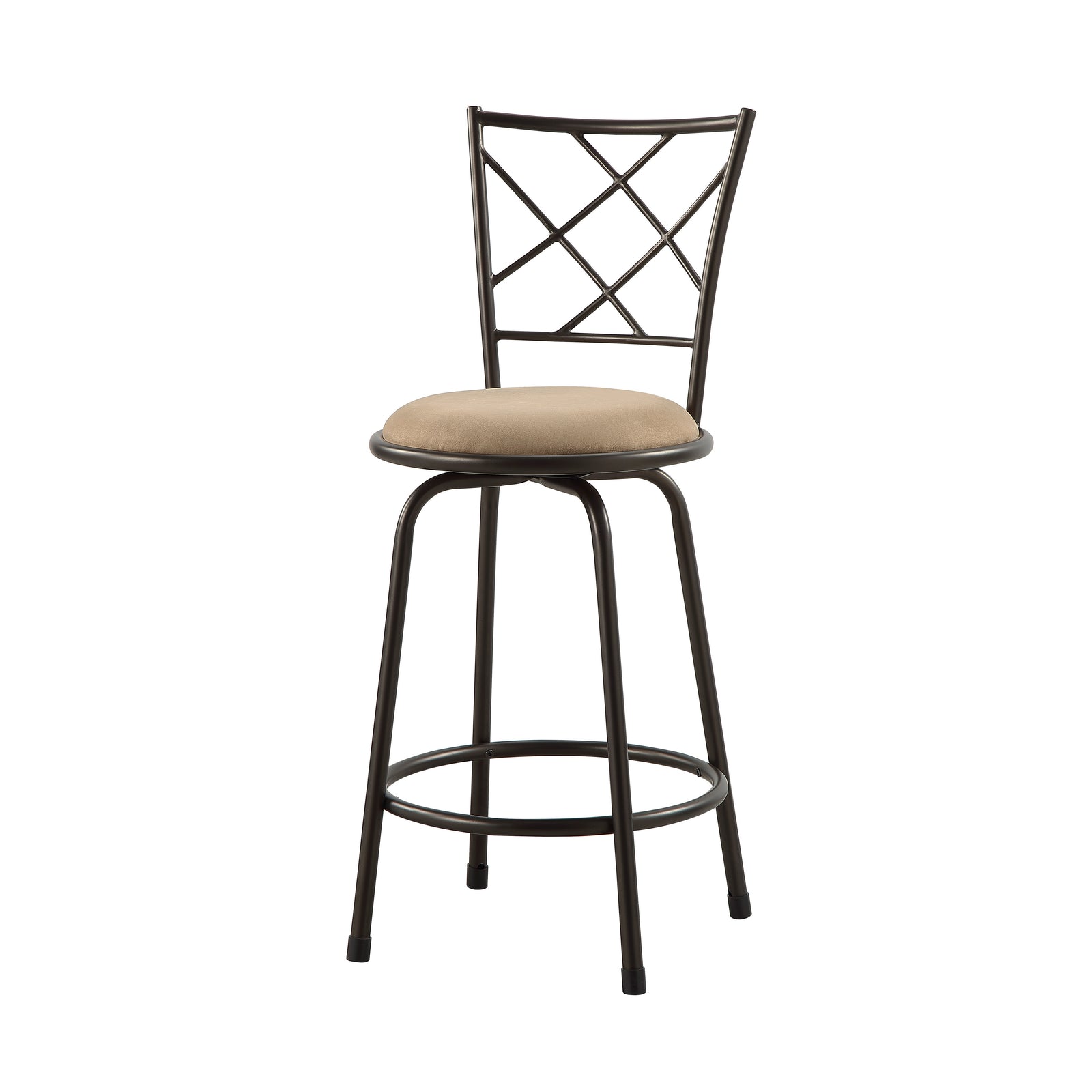 Valleste 3-Piece Pack Convertible Swivel Counter/Pub Height Chair (Set of 3)