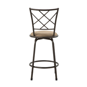 Valleste 3-Piece Pack Convertible Swivel Counter/Pub Height Chair (Set of 3)