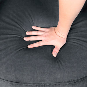 Arden Velvet Fabric Swivel Chair