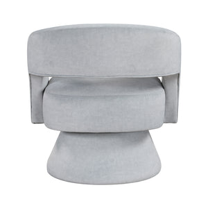Arden Velvet Fabric Swivel Chair