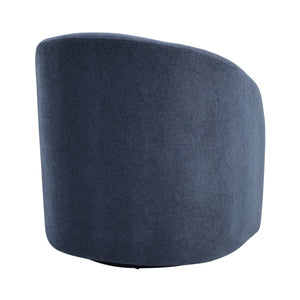 Tapestry Boucle Fabric Swivel Chair