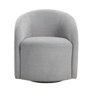 Tapestry Boucle Fabric Swivel Chair