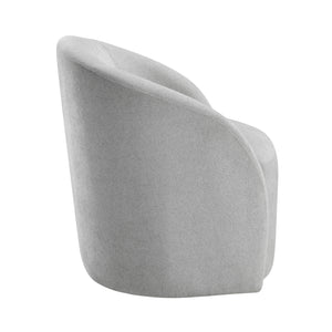 Tapestry Boucle Fabric Swivel Chair