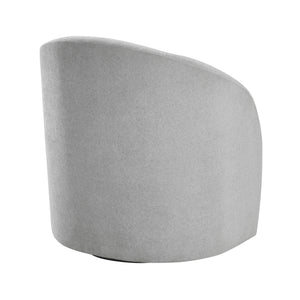 Tapestry Boucle Fabric Swivel Chair