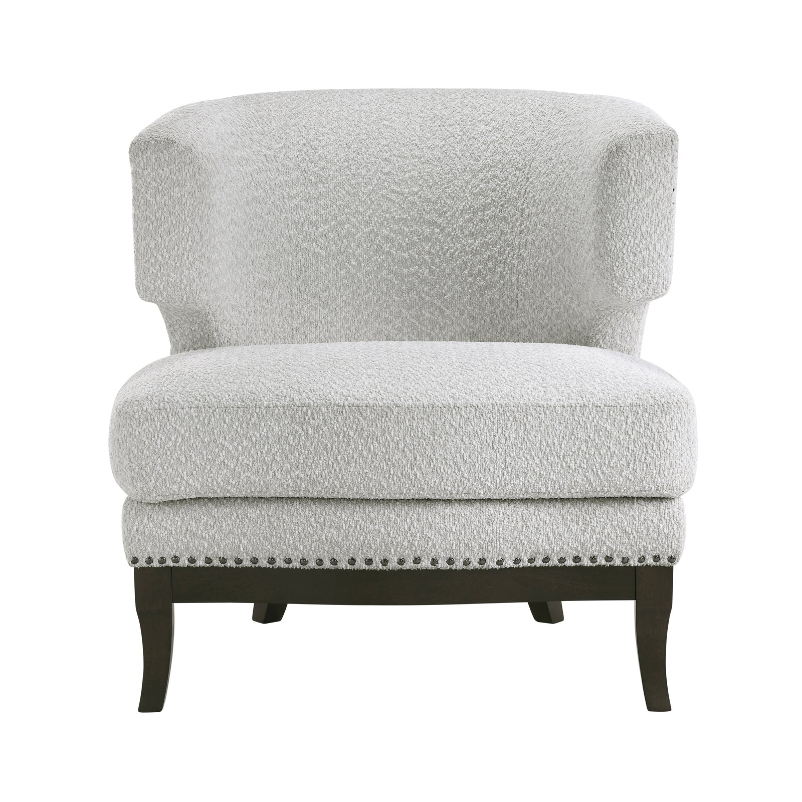 Mantello Boucle Fabric Accent Chair
