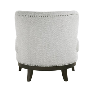 Mantello Boucle Fabric Accent Chair