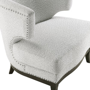 Mantello Boucle Fabric Accent Chair