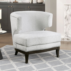 Mantello Boucle Fabric Accent Chair