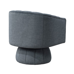 Briar Velvet Fabric Swivel Chair