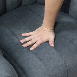 Briar Velvet Fabric Swivel Chair