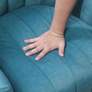 Briar Velvet Fabric Swivel Chair