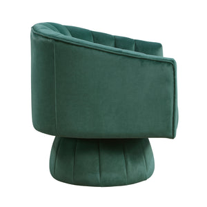 Briar Velvet Fabric Swivel Chair
