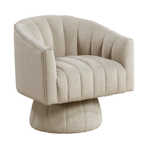 Briar Velvet Fabric Swivel Chair