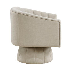 Briar Velvet Fabric Swivel Chair