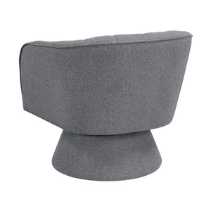 Willow Boucle Fabric Swivel Chair