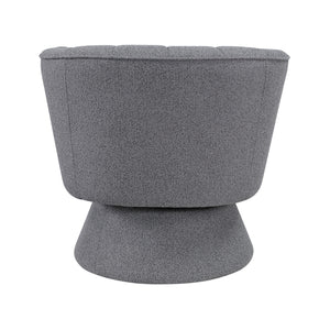 Willow Boucle Fabric Swivel Chair