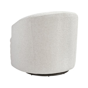 Batraw Chenille Fabric Swivel Chair