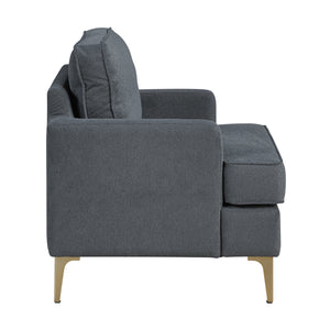 Grove Chenille Fabric Accent Chair