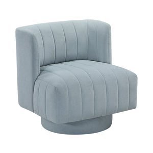 Bay Textured Fabric Swivel Chair