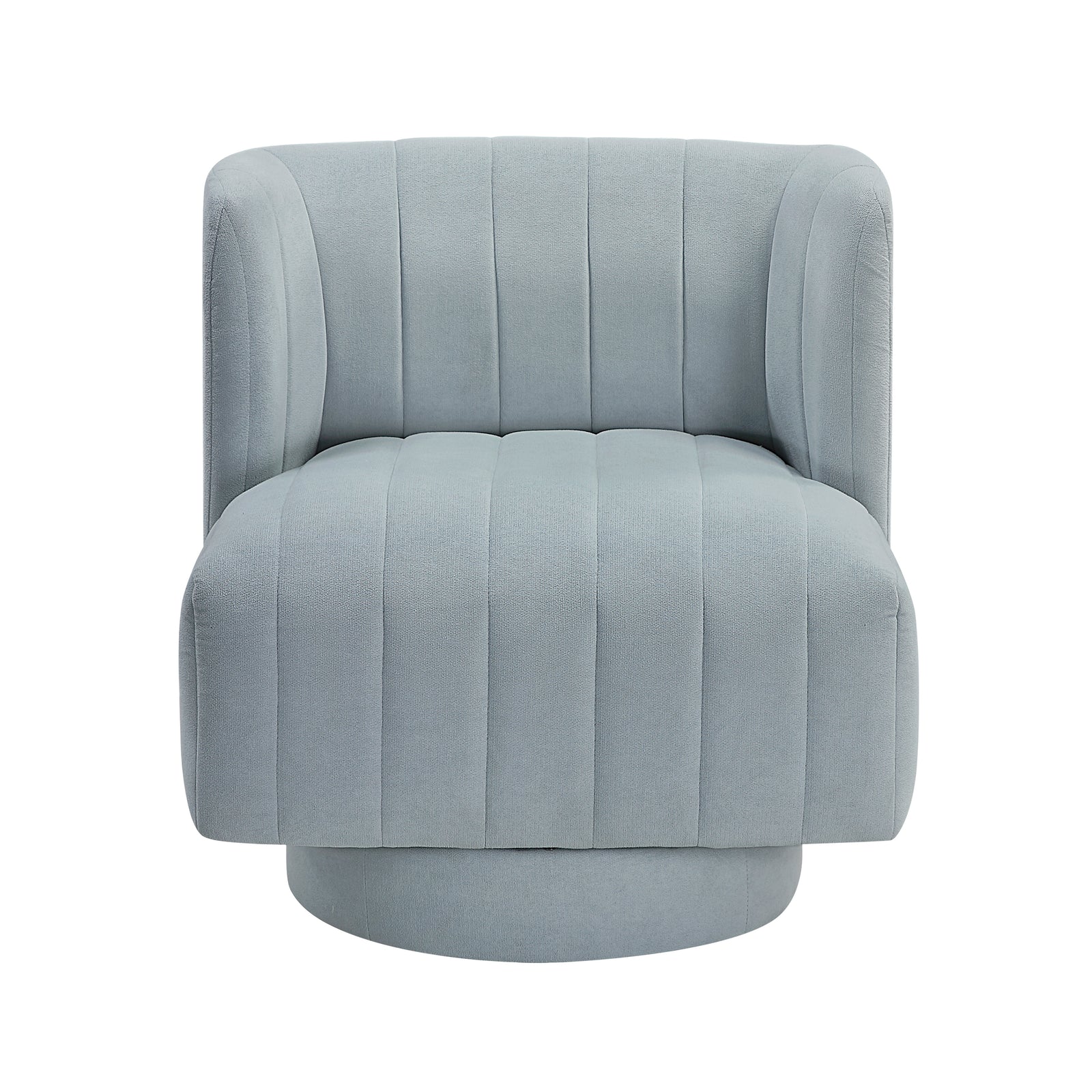 Bay Textured Fabric Swivel Chair