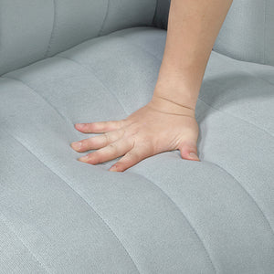 Bay Textured Fabric Swivel Chair